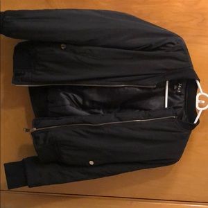 Black Bomber Jacket